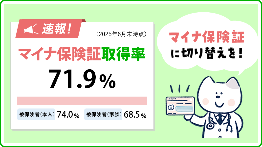マイナ保険証登録率